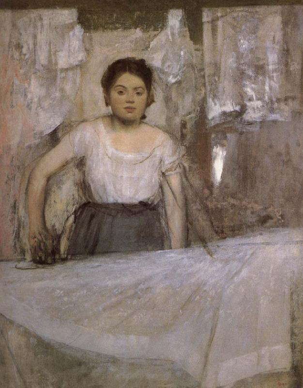 Edgar Degas Woman ironing